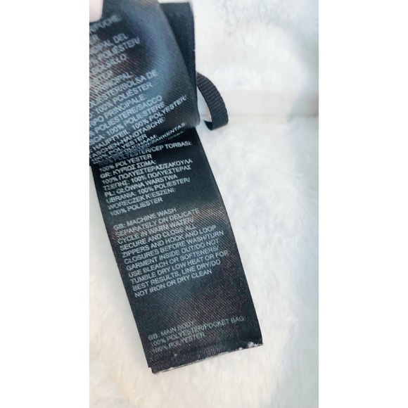 North Face Fuzzy Sweatshirt Jacket Snow White XS - Picture 5 of 10